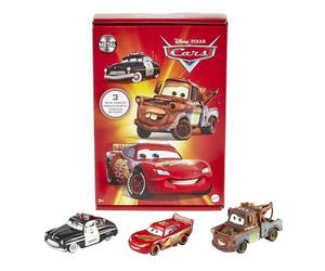 Mattel Disney - Cars Pack Tres Coches de Juguete Die-Cast Personajes de la Película (HBW14)