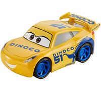 Mattel Disney Cars Vehículo Turbocarreras Dinoco Cruz Ramirez, Coches de Juguetes niños +3 años FYX42