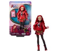 Mattel Disney Descendants: Wicked Wonderland, Muñeca Red | Muñeca hija de la Reina de Corazones con conjunto extraíble y cartas, inspirada en la película, JMP45