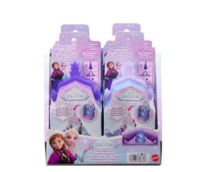 Mattel Disney Frozen Castillo Pop-Up Anna o Elsa | 4 sorpresas: 1 muñeca pequeña, minijuego Storytime Stackers y 2 accesorios, inspirado en Disney Frozen, JNL62
