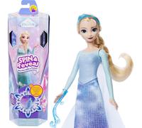 Mattel Disney Frozen Elsa Fashion Doll Set, Spin & Reveal with 11 Surprises Incl