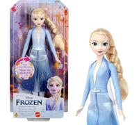 Mattel Disney Frozen Elsa Singing Fashion Doll, cantando aventura con ropa exclusiva, canta "Into the Unknown" de la película Disney Frozen 2