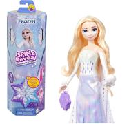 Mattel Disney Frozen Elsa Spin & Reveal, Set Con Muñeca Y 11 Sorprensas