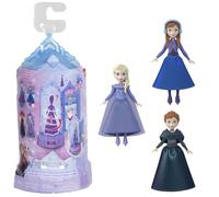 Mattel Conjunto de juego Disney Frozen Castillo de Hielo – Muñecas sorpresa, minicastillos JCR90