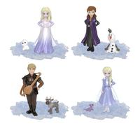 Mattel Disney Frozen - Juego de muñecas pequeñas, revelación de hielo con 1 muñeca, gel de hielo blando y 6 sorpresas, incluyendo figura de amigo y piezas de juego (las muñecas pueden variar)