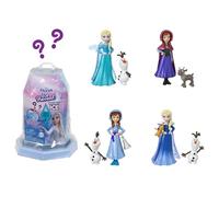 Mattel Disney Frozen Minis Ice Reveal Muñeca princesa surtida escondida en hielo con accesorios sorpresa, juguete +3 años (HRN77)