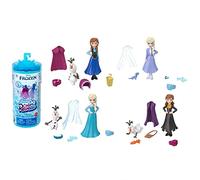 Mattel Disney Frozen Minis Snow Color Reveal Muñeca princesa surtida que revela su color con agua con accesorios sorpresa, juguete +3 años (HMB83)