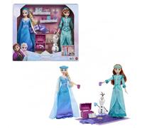 Mattel Disney Frozen Toys, Anna & Elsa Fashion Dolls in Royal Fitting Nightgown