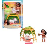 Mattel Disney Moana 2 Simea & Pua Bathtime Fun Playset con muñeca de Moda, Amigo Animal, bañera y más de 10 Accesorios, Juguetes inspirados en la película