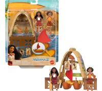 Mattel Disney Moana 2 Toys, Moana & Loto’s Workshop Playset wi (Importación USA)