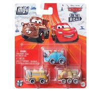 Mattel Disney Pixar Cars Mini Vehículos - Pack GKG01, 3 coches, a partir de 3 años