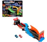 Mattel Disney Pixar Cars Night Racing Pista para coches de juguete que brilla en