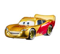 Mattel Disney Pixar Cars - Rayo McQueen 20 años Aniversario - Modelo de juguete para niños - Coleccionar Jugar - Oro - Película - JMJ86 DXV29