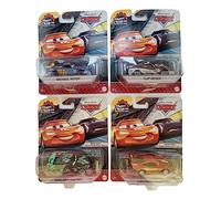 Mattel Disney Pixar Cars RS 24h Hour Endurance Race Juego completo de 4 vehículos fundidos a presión de GPN32-999E Release