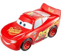 Mattel Disney Pixar Cars Track Talkers Lightning McQueen, juguete de película parlante de 5.5 pulgadas con efectos de sonido, auto de personajes coleccionables, para niños y coleccionistas