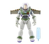 Mattel Disney Pixar Lightyear Buzz con jetpack Figura de acción grande con luces y sonidos, con alas que se despliegan, juguete +4 años