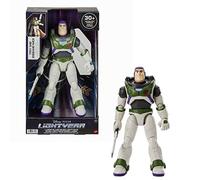 Mattel Disney Pixar Lightyear Buzz con sable láser Figura de acción grande 30 cm con luces y sonidos, juguete +4 años , Exclusivo en Amazon