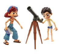 Mattel Disney Pixar Luca Stargazers Pack con Luca Paguro y Giulia Autntica accin autntica Figura Figura personajes de figura y telescopio y acceso