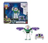 Mattel Disney Pixar Toy Story 5 Buzz Lightyear Edición Alta Tecnología con Vuelo teledirigido, guardián Espacial con alas desplegables electrónicas con Control Remoto, JKV53