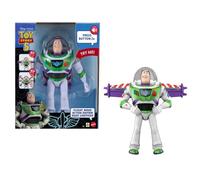 Mattel Disney Pixar Toy Story 5 Figura de acción, Buzz Lightyear | Edición Alta Tecnología con modo vuelo y activación de las alas de 30,48 cm, más de 35 sonidos, JMW40