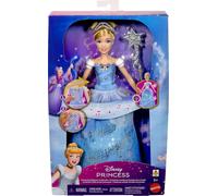 Mattel Disney Princesa Cenicienta Con Vestido Que Se Ilumina 3+