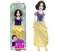 Mattel Disney Princess Blancanieves Muñeca princesa con pelo corto, juguete +3 años (HLW08)