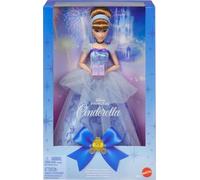 Mattel Disney Princesas Cenicienta Muñeca coleccionable con temática de cumpleaños inspirada en la película de Disney, regalos para ocasiones especiales para niños, niñas y coleccionistas, JCR78