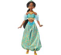 Mattel Disney Princesas Sparkling Princess Jasmine Muñeca y Accesorios con Ropa, Zapatos, Collar y Pendientes de Quita y pon, Inspirada en la película, JMP63