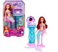 Mattel Disney Princess Ariel Y El Espejo Mágico Set De Muñeca Con Accesorios