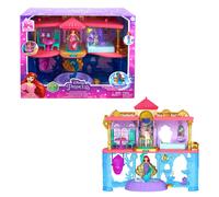 Mattel Disney Princess Ariel's Land & Sea Castle, Includes Ariel Doll with Red H