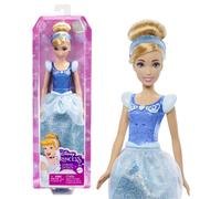 Mattel Disney Princess Cenicienta Muñeca princesa con pelo rubio recogido, jugue