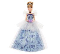 Mattel Disney Princess Cinderella Birthday Collectible Fashion Doll, Inspired by