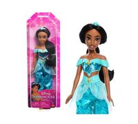 Mattel Disney Princess Jasmín Muñeca princesa película Aladdin, juguete +3 años (HLW12)