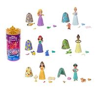 Mattel Disney Princess Minis Color Reveal Muñeca princesa surtida que revela su color con agua con accesorios sorpresa, juguete +3 años (HMB69)
