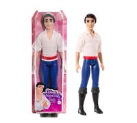 Mattel Disney Princess - Muñeco Príncipe Eric, inspirado en la película La Sirenita, figura de juguete, HLV97