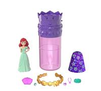 Mattel Disney Princess Royal Color Reveal Fiesta en el jardín, Muñeca pequeña con 6 sorpresas que se desvela con agua, modelos surtidos, juguete regalo para niños y niñas +3 años, HXH16
