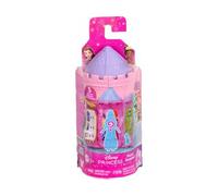 Mattel Disney Princess Tower Surprise - Muñecas pequeñas y Accesorios, Juegos apilables con 4 sorpresas y Amigo de Disney Movies (los Estilos Pueden Variar)