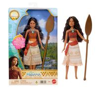 Mattel Disney Toys, Singing Moana Doll with Removable Signature Fashion & 2 Acc