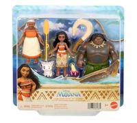Mattel Disney Vaiana kleine Puppen im 3er-Set mit Vaiana, dem Halbgott Maui und