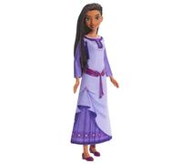 Mattel Muñeca cantante Asha – Canta en español con estrella y vestido – Inspirada en la película