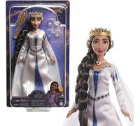 Mattel Disney Wish El Poder de los Deseos, Muñeca Reina Amaya con vestido de gala, inspirado en la película, juguete +3 años (HRC11)