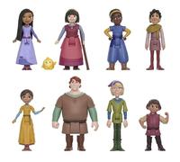 Mattel Disney Wish El Poder de los Deseos The Teens Pack 8 muñecos pequeños con figura de Star, inspirado en la película, juguete +3 años (HPX36)