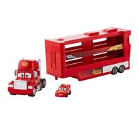 Mattel Disney y Pixar Cars Mack Mini Racers Hauler y 1 mini coche de juguete Cami n transportador de juguete con capacidad para 18 minis Set cole