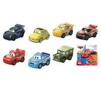 Mattel Disney y Pixar Cars Mini Racers (Modelos pueden variar) | Pequeño coche o camión de juguete metálico de la película o serie, para niños y coleccionistas, GKF65