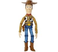 Mattel Disney y Pixar Toy Story Woody Parlante | Figura de acción con accesorio, coleccionable de 30 cm, más de 30 sonidos y frases, HFY35