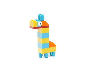 Mattel DYG83 60pieza(s) bloque de construcción de juguete - Bloques de construcción de juguete (Multicolor, De plástico, 60 pieza(s), Rectangular, Monótono, Niño)