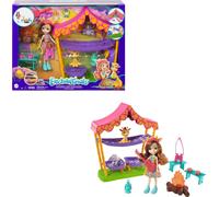 Mattel Enchantimals Savannah Sleepover Playset with Griselda Giraffe Doll (6-in)