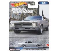 Mattel Modelo die-cast Chevrolet Nova SS 1970 Fast and Furious 1:64 7 cm