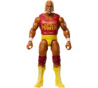 Mattel Figura de acción de la WWE, Hulk Hogan coleccionable de 6 pulgadas con 10 puntos de articulación y aspecto realista