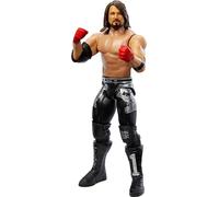 Mattel Figura de acción del evento principal de la WWE, serie #147 AJ Styles de 6 pulgadas coleccionable con 10 puntos de articulación y aspecto realista